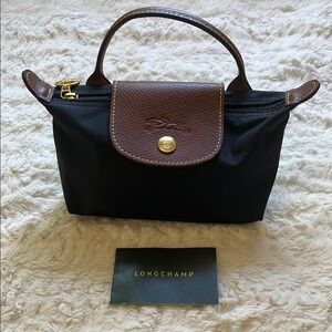 Longchamp Le Pilage Tote Original - Mini - NWOT - Crossbody Strap Included